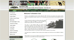 Desktop Screenshot of bowdonclub.com